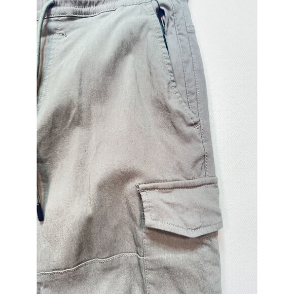Projek Raw Mens Bungee Cargo Jogger Pants Medium Olive Gray Casual Stretch - Picture 8 of 13